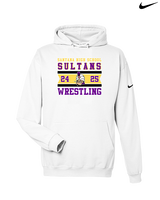 Santana HS Wrestling Stamp - Nike Club Fleece Hoodie