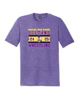 Santana HS Wrestling Stamp - Tri-Blend Shirt