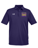 Santana HS Wrestling Stamp - Under Armour Mens Tech Polo