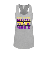 Santana HS Wrestling Stamp - Womens Tank Top