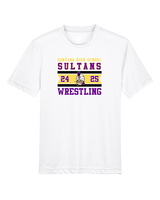 Santana HS Wrestling Stamp - Youth Performance Shirt