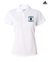 Santiago HS Football Curve - Adidas Womens Polo