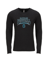 Santiago HS Football Football - Tri-Blend Long Sleeve