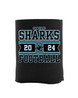 Santiago HS Football Stamp - Koozie
