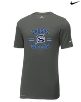 Saugus HS Girls Soccer Curve - Mens Nike Cotton Poly Tee