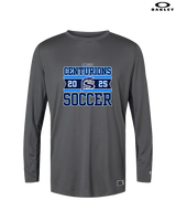 Saugus HS Girls Soccer Stamp - Mens Oakley Longsleeve