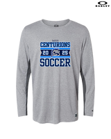 Saugus HS Girls Soccer Stamp - Mens Oakley Longsleeve