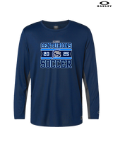 Saugus HS Girls Soccer Stamp - Mens Oakley Longsleeve