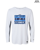 Saugus HS Girls Soccer Stamp - Mens Oakley Longsleeve