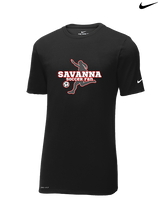 Savanna HS Girls Soccer C1 - Mens Nike Cotton Poly Tee
