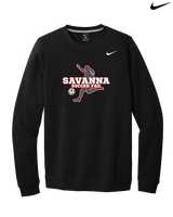 Savanna HS Girls Soccer C1 - Mens Nike Crewneck
