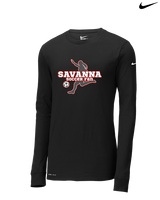 Savanna HS Girls Soccer C1 - Mens Nike Longsleeve