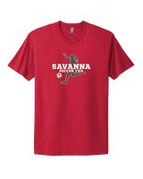 Savanna HS Girls Soccer C1 - Mens Select Cotton T-Shirt