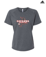 Savanna HS Girls Soccer C1 - Womens Adidas Performance Shirt