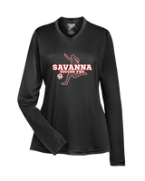 Savanna HS Girls Soccer C1 - Womens Performance Longsleeve