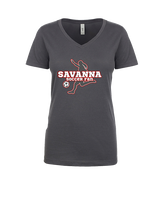 Savanna HS Girls Soccer C1 - Womens Vneck