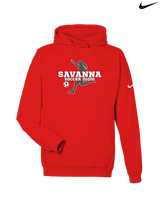 Savanna HS Girls Soccer C2 - Nike Club Fleece Hoodie