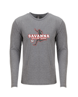 Savanna HS Girls Soccer C2 - Tri-Blend Long Sleeve