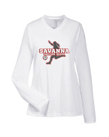 Savanna HS Girls Soccer C2 - Womens Performance Longsleeve