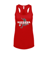 Savanna HS Girls Soccer C2 - Womens Tank Top