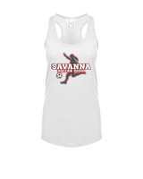 Savanna HS Girls Soccer C2 - Womens Tank Top