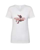 Savanna HS Girls Soccer C2 - Womens Vneck