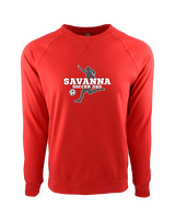 Savanna HS Girls Soccer C3 - Crewneck Sweatshirt
