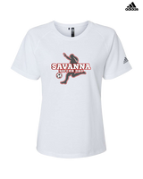 Savanna HS Girls Soccer C3 - Womens Adidas Performance Shirt