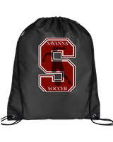 Savanna HS Girls Soccer C4 - Drawstring Bag