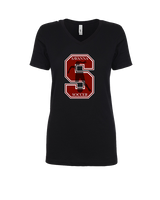 Savanna HS Girls Soccer C4 - Womens Vneck