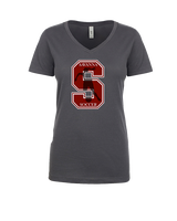 Savanna HS Girls Soccer C4 - Womens Vneck