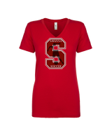 Savanna HS Girls Soccer C4 - Womens Vneck
