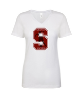 Savanna HS Girls Soccer C4 - Womens Vneck