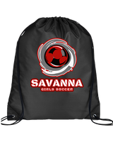 Savanna HS Girls Soccer C5 - Drawstring Bag
