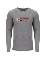 Savanna HS Soccer Basic - Tri-Blend Long Sleeve