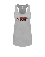 Savanna HS Soccer Basic - Womens Tank Top