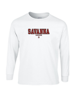 Savanna HS Soccer Block - Cotton Longsleeve
