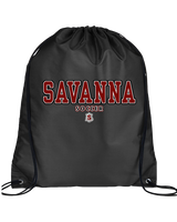Savanna HS Soccer Block - Drawstring Bag