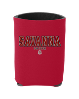 Savanna HS Soccer Block - Koozie