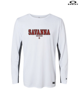 Savanna HS Soccer Block - Mens Oakley Longsleeve