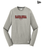Savanna HS Soccer Block - New Era Performance Long Sleeve
