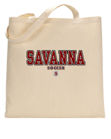 Savanna HS Soccer Block - Tote