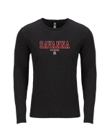 Savanna HS Soccer Block - Tri-Blend Long Sleeve
