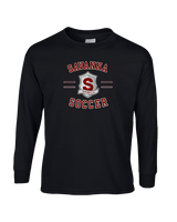 Savanna HS Soccer Curve - Cotton Longsleeve