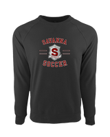 Savanna HS Soccer Curve - Crewneck Sweatshirt