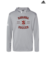 Savanna HS Soccer Curve - Mens Adidas Hoodie