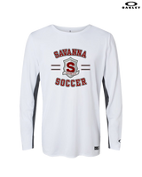 Savanna HS Soccer Curve - Mens Oakley Longsleeve