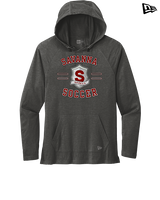 Savanna HS Soccer Curve - New Era Tri-Blend Hoodie
