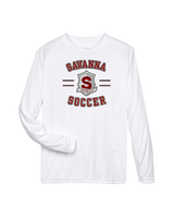 Savanna HS Soccer Curve - Performance Longsleeve