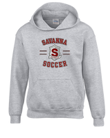 Savanna HS Soccer Curve - Unisex Hoodie